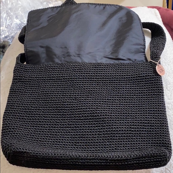 The Sak Bags The Sak Black Crochet Crossbody Poshmark